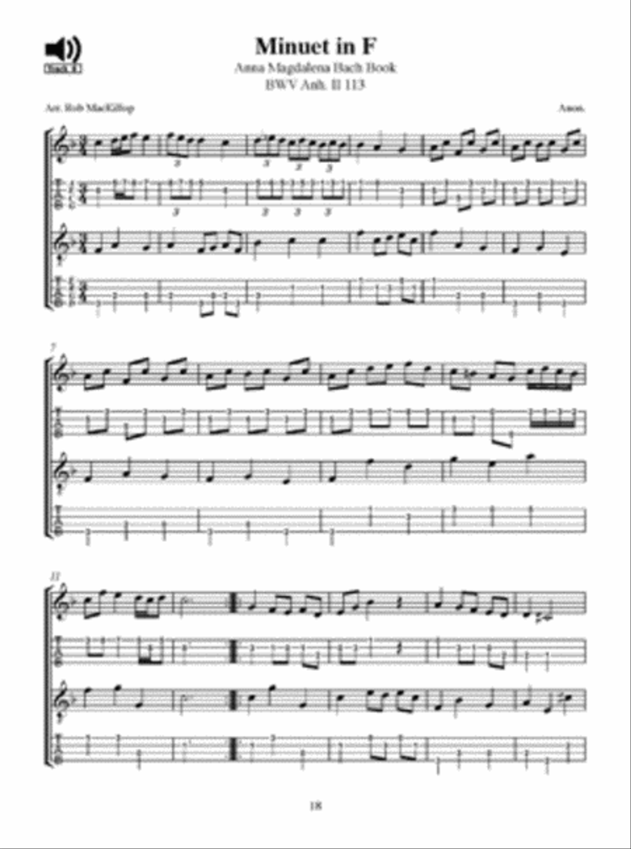 The Bach Uke Book Ukulele scores gallery preview page 2
