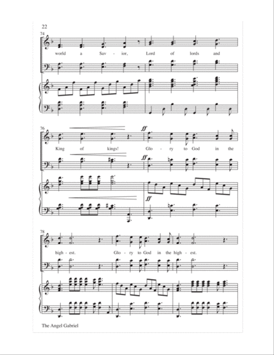 Sing with the Angels!- Score image number null