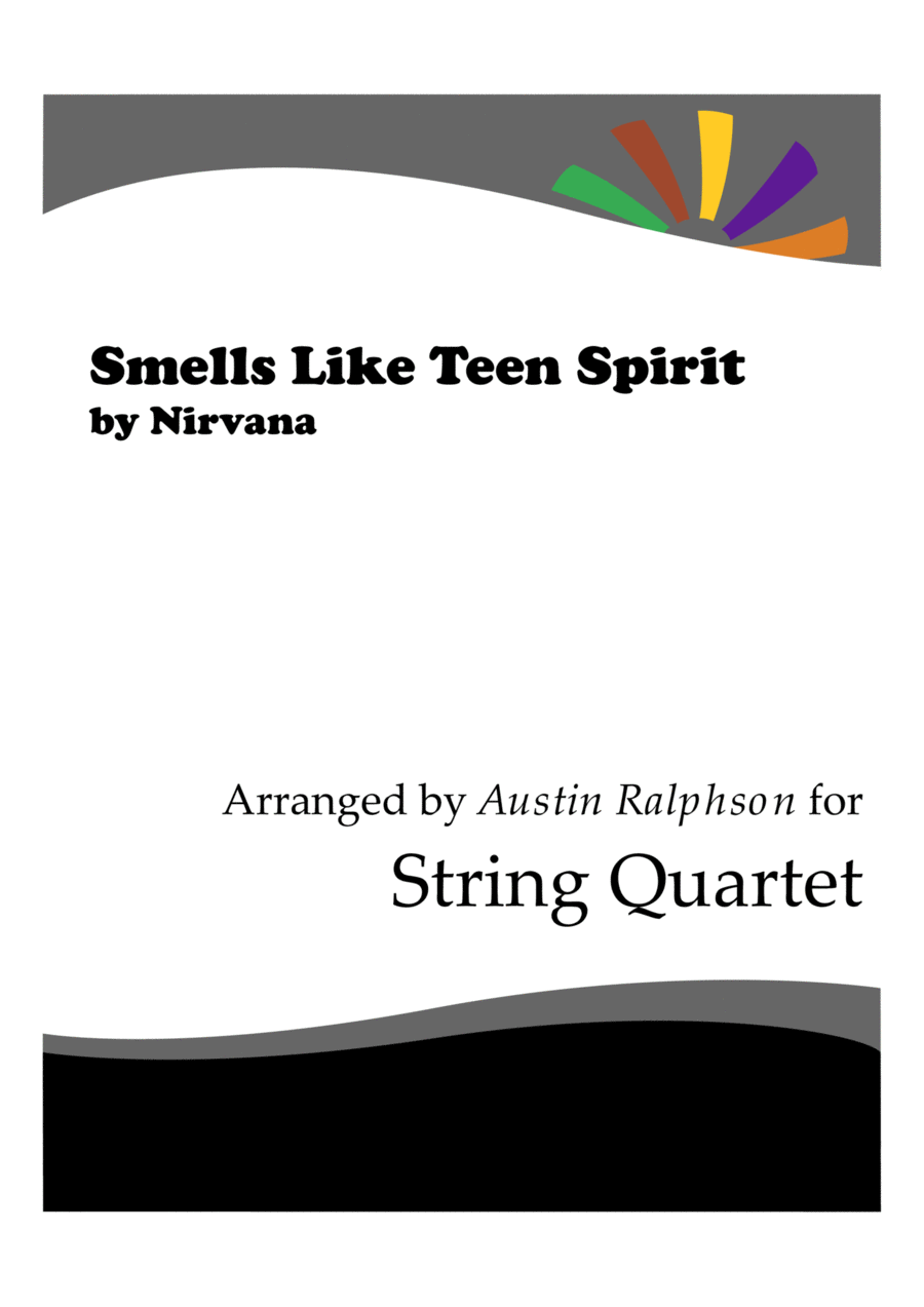 Smells Like Teen Spirit String Quartet scores gallery preview page 1