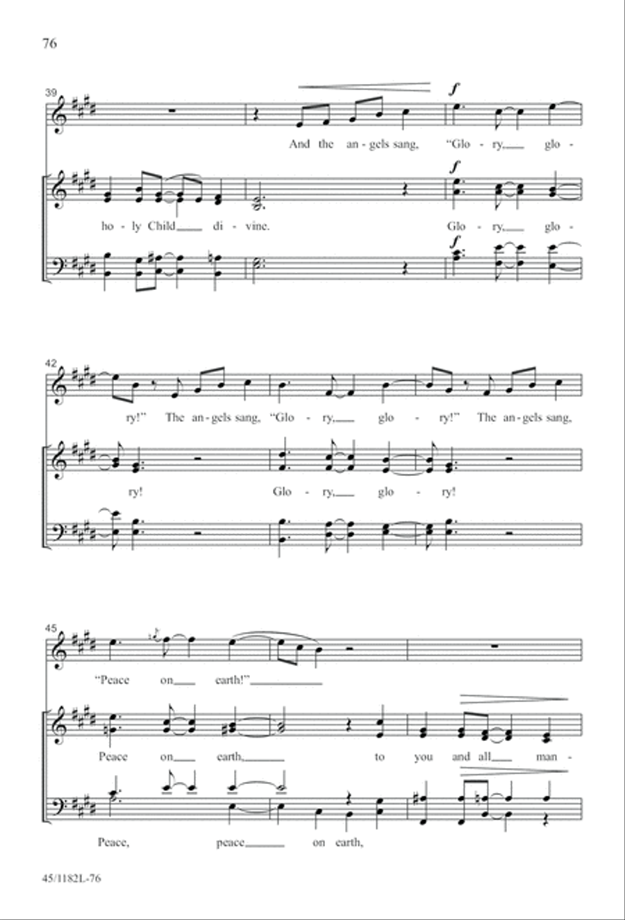 All Around A Cappella 4-Part scores gallery preview page 76