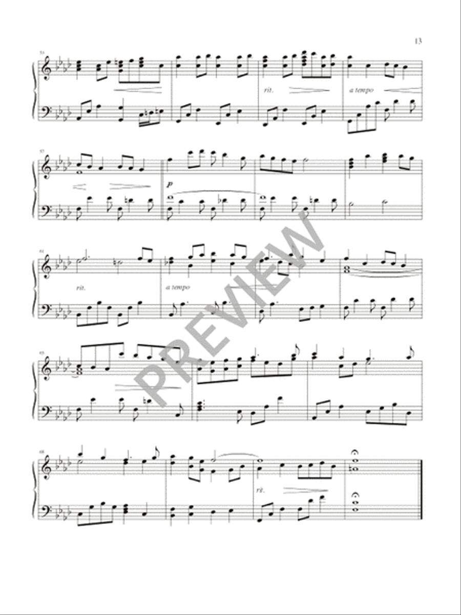 Seasons of Grace - Volume 1 Piano Solo scores gallery preview page 15