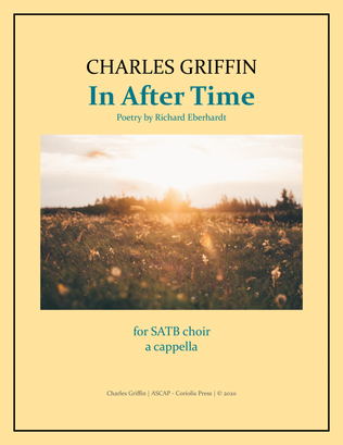 In After Time - SATB a cappella
