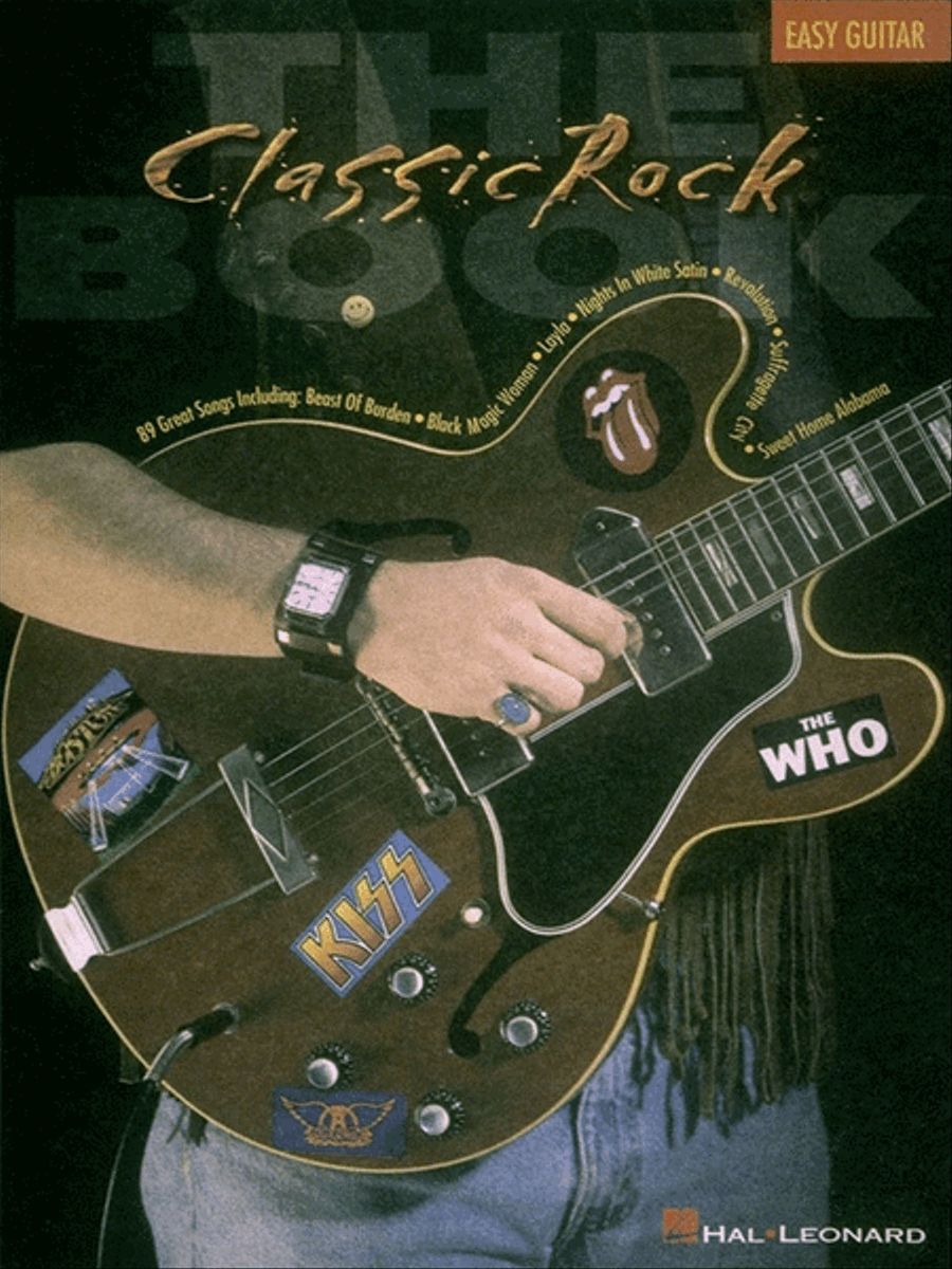 The Classic Rock Book - Easy Guitar Easy Guitar scores gallery preview page 1