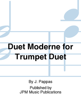 Duet Moderne for Trumpet Duet