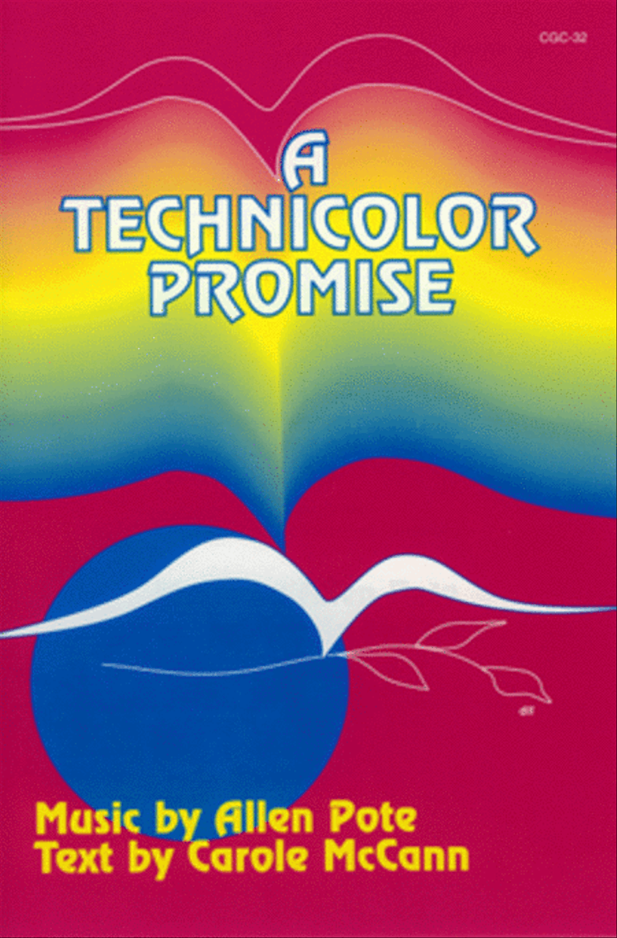 A Technicolor Promise (Score) Unison Choir scores gallery preview page 1
