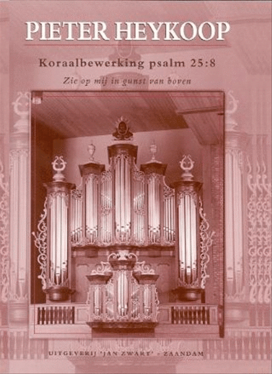 Koraalbewerking Over Psalm 25:8 Organ scores gallery preview page 1