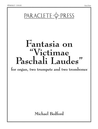 Book cover for Fantasia on "Victimae Paschali Laudes"