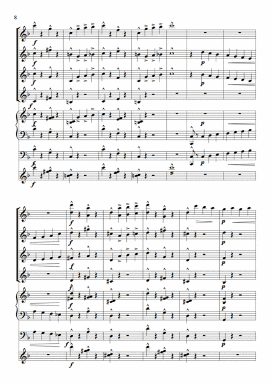 Plink Plank Plunk! Plink Plank Plunk! Set of Parts scores gallery preview page 9