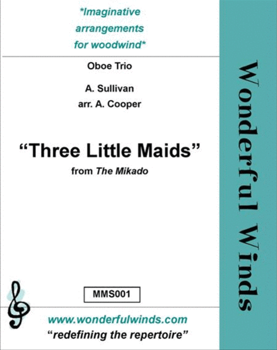 Three Little Maids Woodwind Trio scores gallery preview page 1