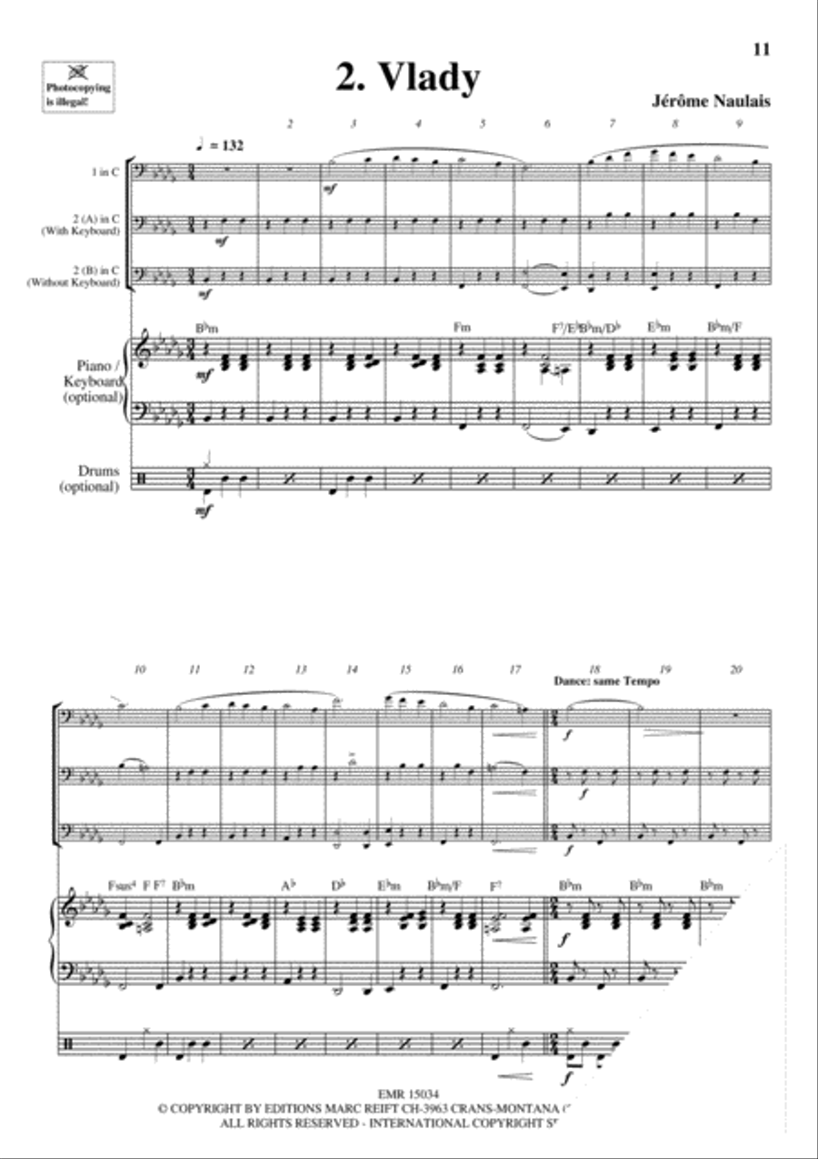 Trombone Duets Vol. 5 Trombone Duet scores gallery preview page 4