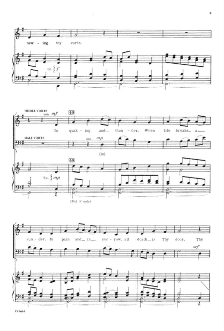Sacred Anthem Book 3-Part scores gallery preview page 11