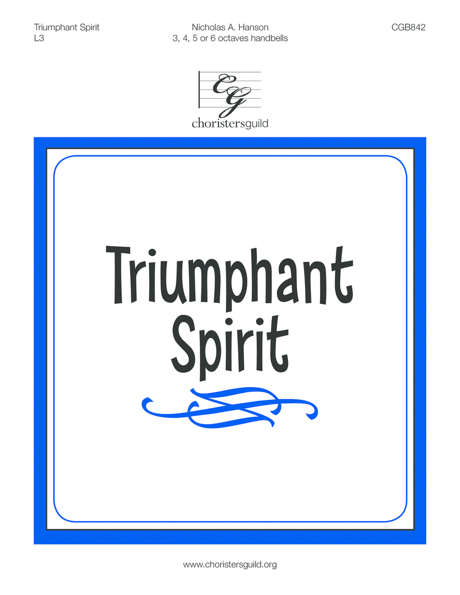 Triumphant Spirit (3, 4, 5 or 6 octaves) image number null