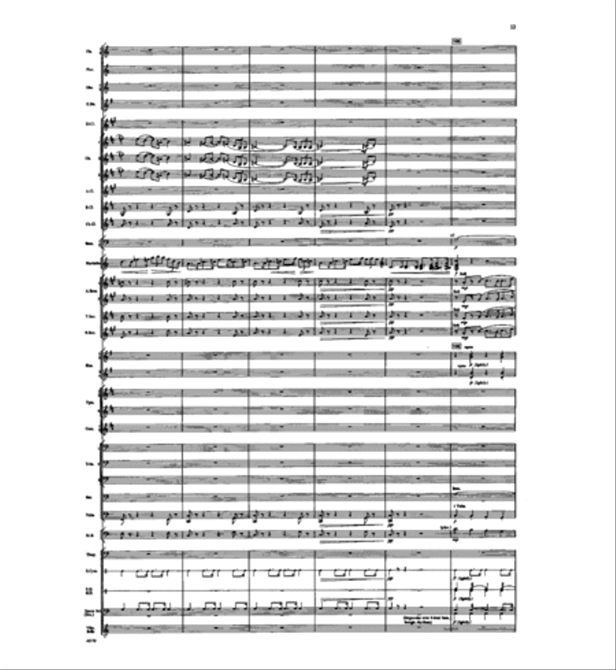 Concertino for Marimba and Winds Concert Band scores gallery preview page 51