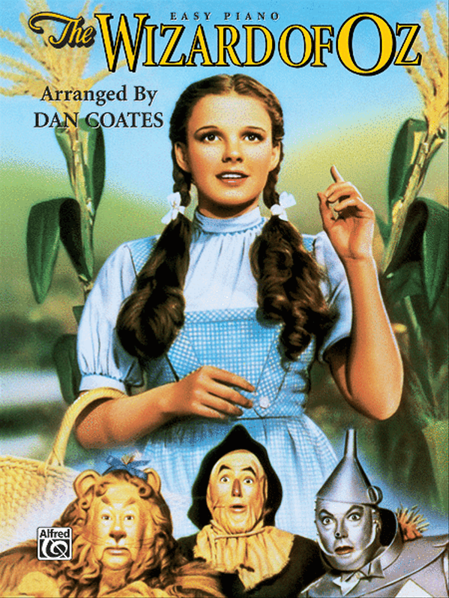 The Wizard Of Oz - Easy Piano Voice scores gallery preview page 1