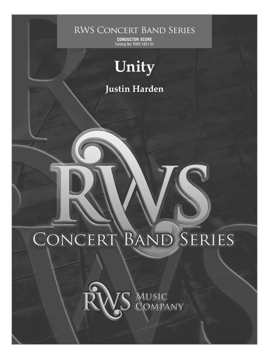 Unity: Score Unity: Score Concert Band scores gallery preview page 1
