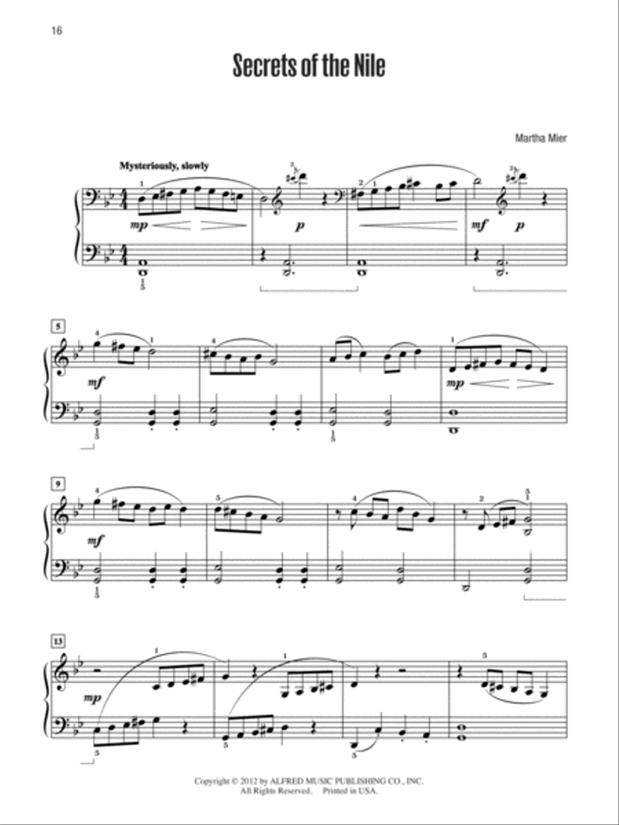 Center Stage, Book 3 Piano Solo scores gallery preview page 4