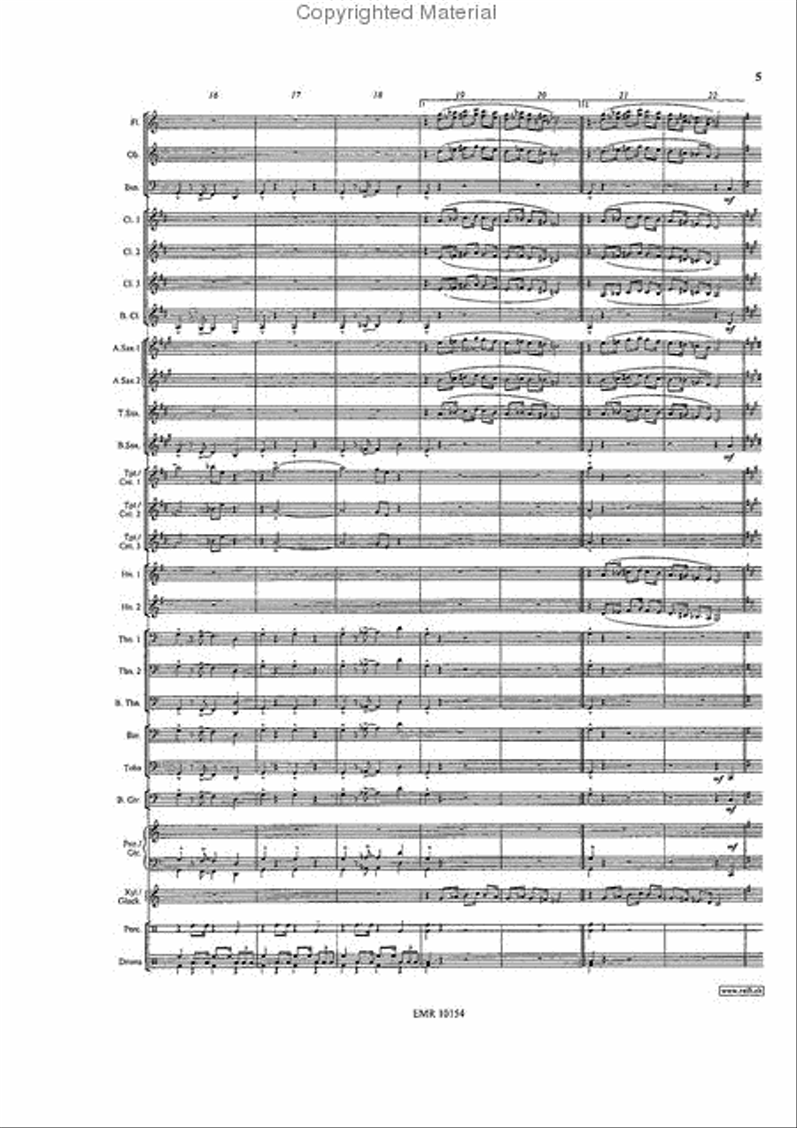 In A Persian Market Concert Band scores gallery preview page 5