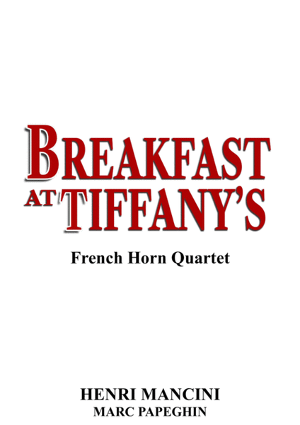 Breakfast At Tiffany's by Henry Mancini Brass Ensemble - Digital Sheet Music