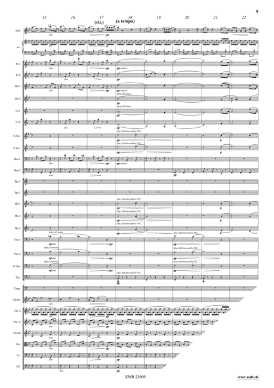 Minuetto Orchestra scores gallery preview page 5
