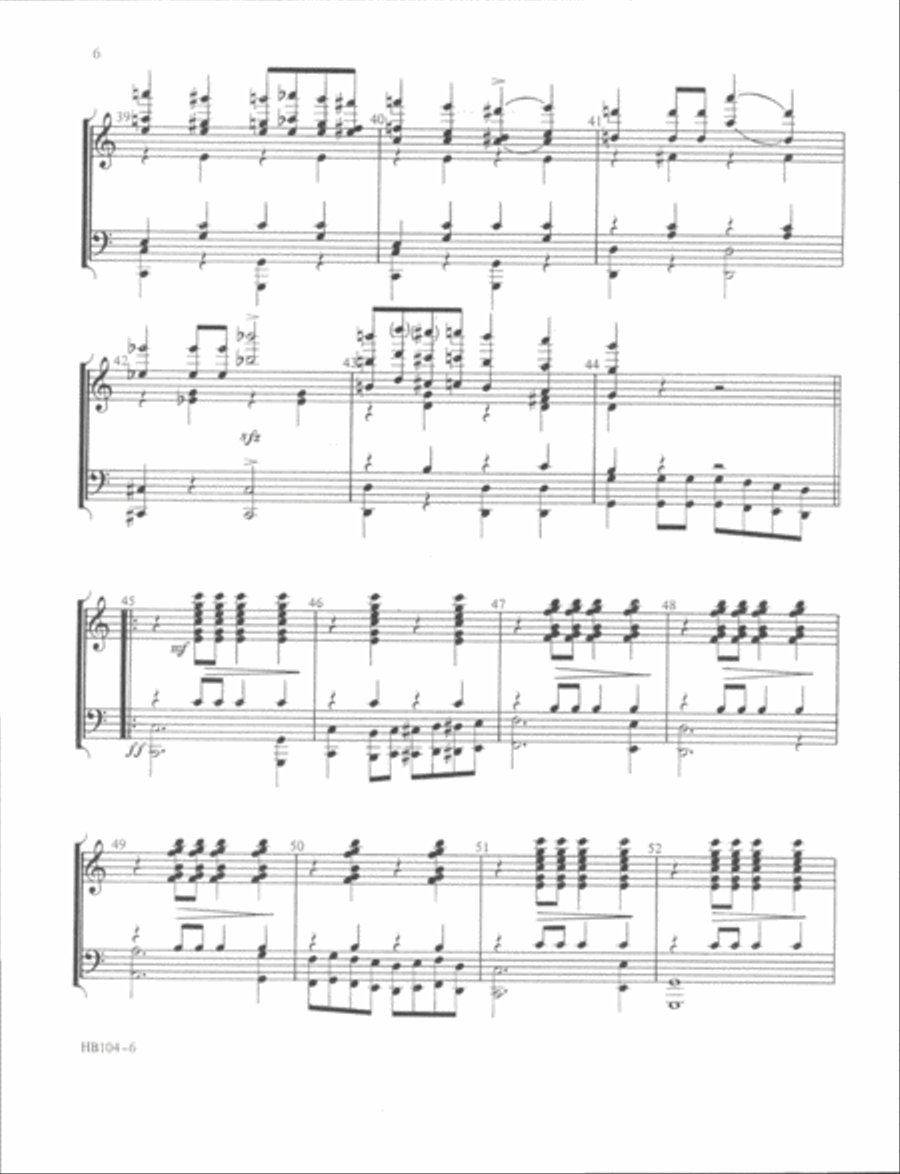 Entry of the Gladiators Handbell Choir scores gallery preview page 6