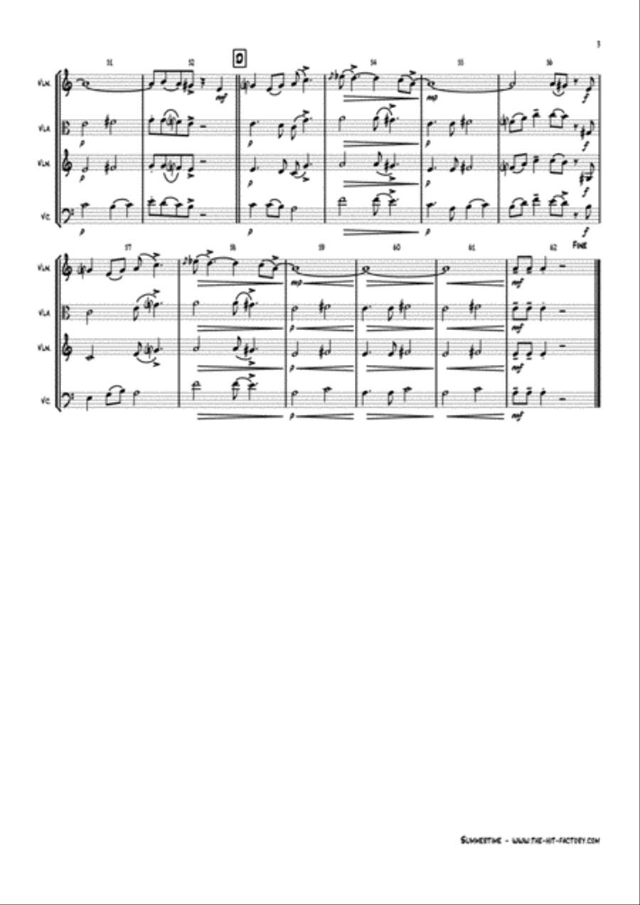 Summertime String Trio scores gallery preview page 3