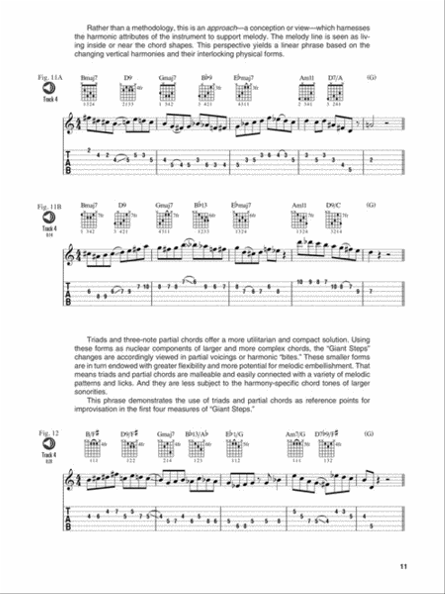 Giant Steps for Guitar Electric Guitar scores gallery preview page 4