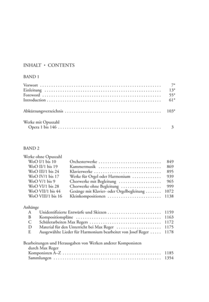 Chronological Thematic Catalog of the Works of Max Reger and Their Sources