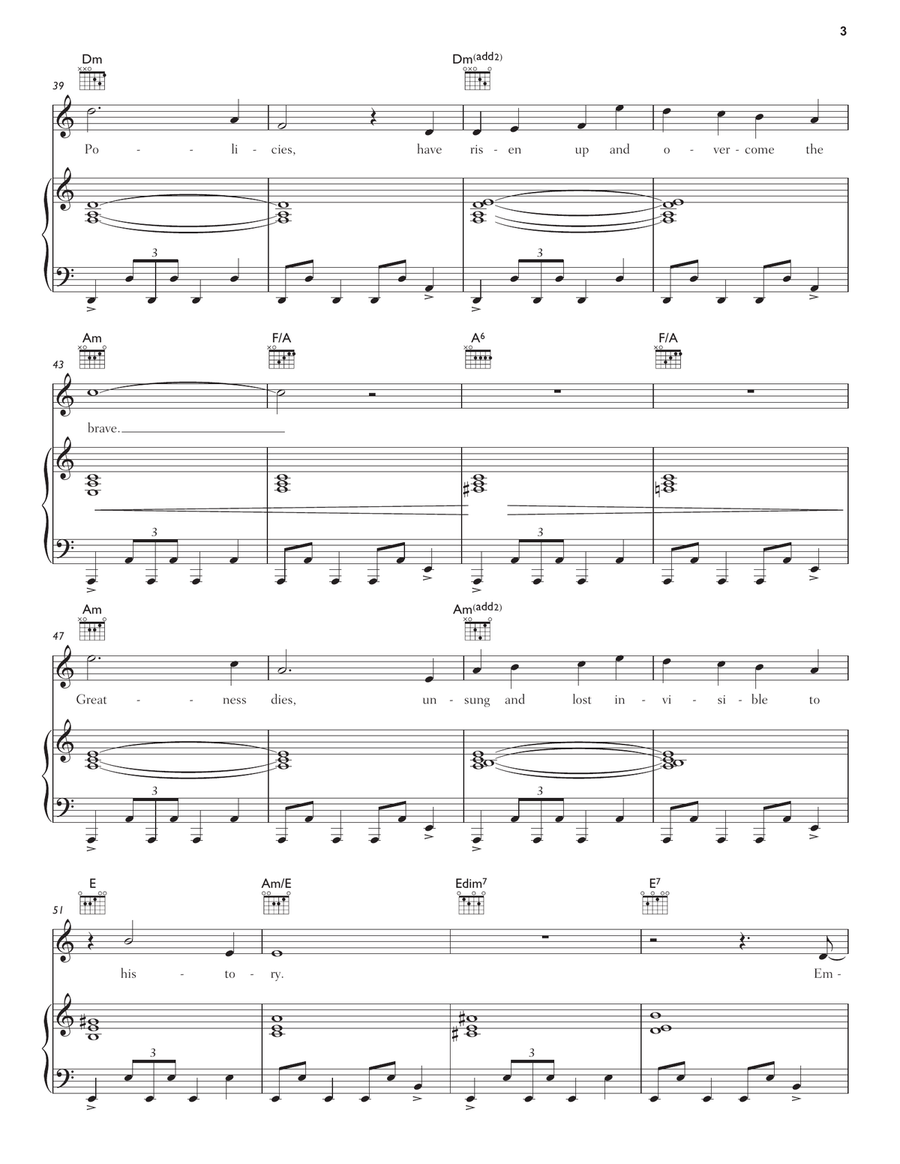 Supremacy Piano, Vocal, Guitar scores gallery preview page 3