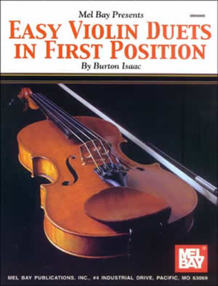 Book cover for Easy Violin Duets in First Position