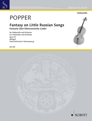 Book cover for Fantasy on Little Russian Songs