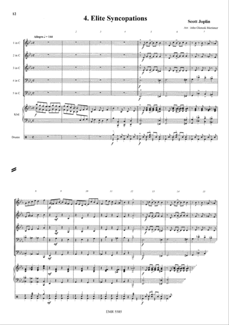 Quintets Volume 3 Quintets Volume 3 Brass Band scores gallery preview page 6