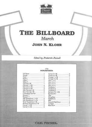 Book cover for The Billboard (March)