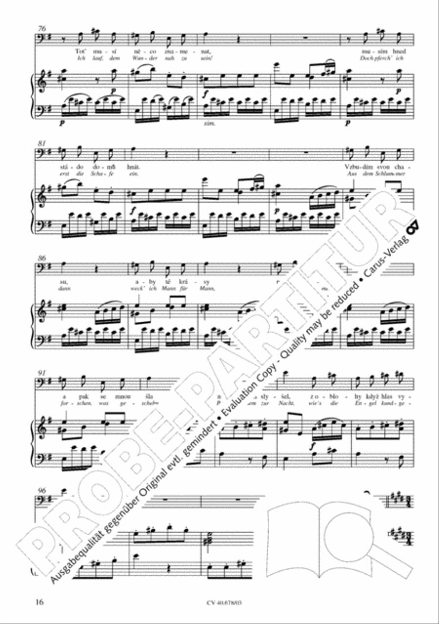 Missa pastoralis bohemica 4-Part scores gallery preview page 17
