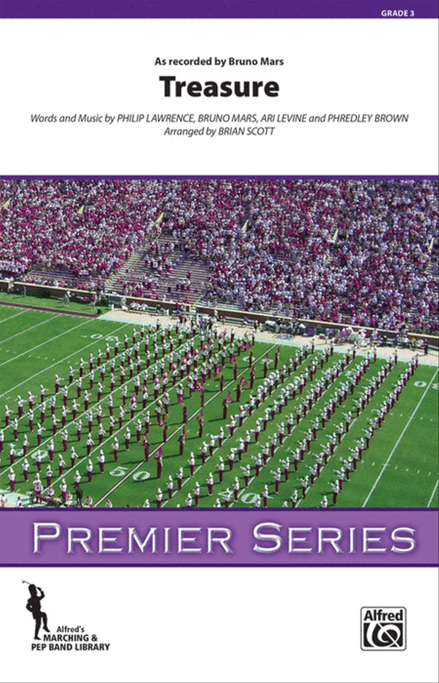 Treasure Marching Band scores gallery preview page 1