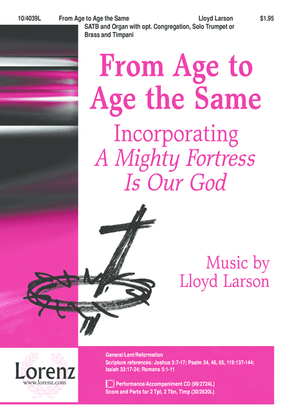 Book cover for From Age to Age the Same