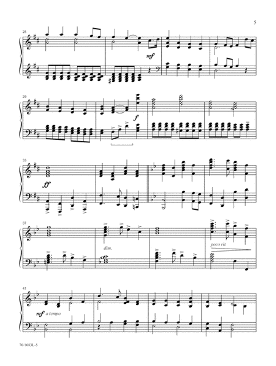 The International Carol Library - British Isles Piano Solo scores gallery preview page 5