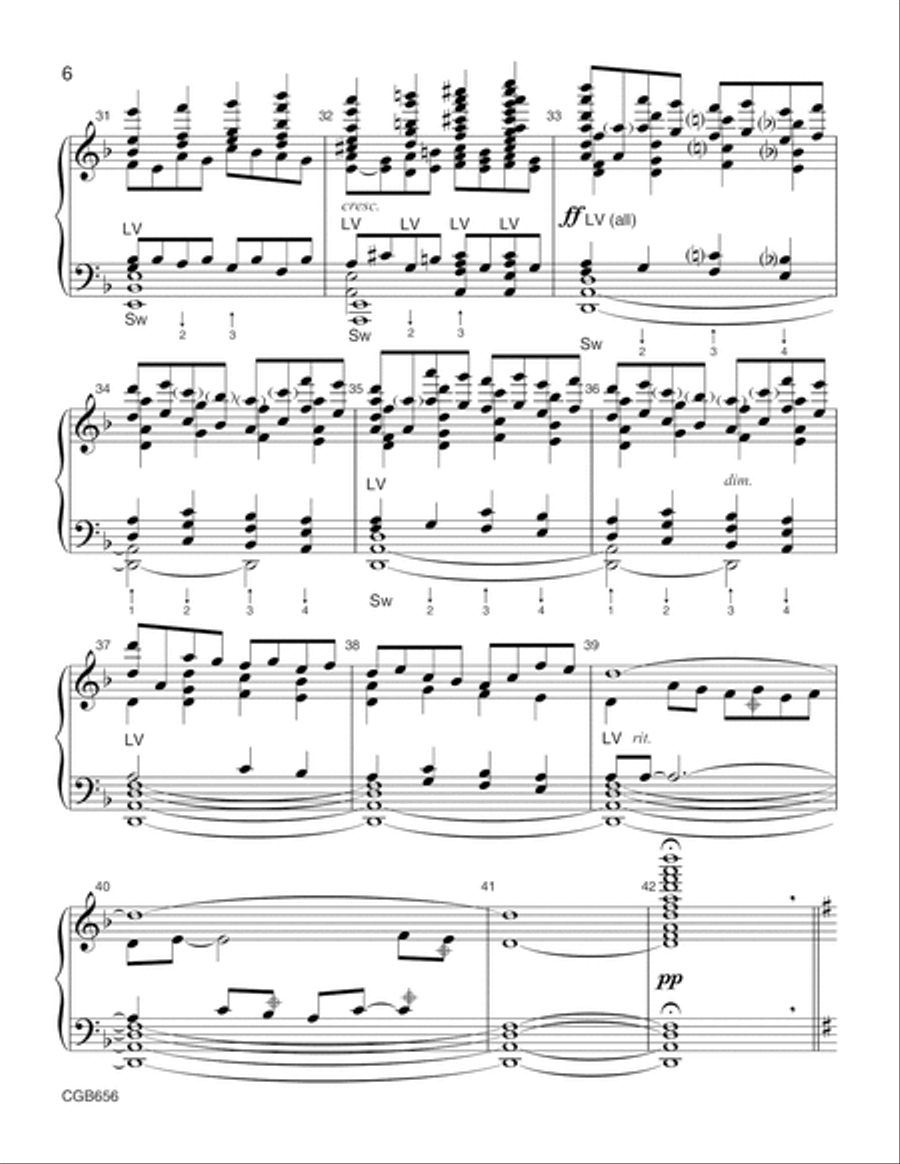 Carillon Festiva Handbell Choir scores gallery preview page 6