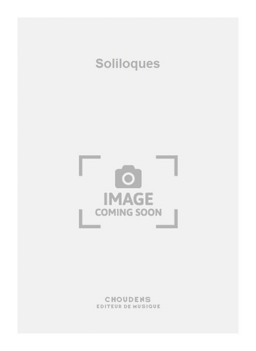 Soliloques Soliloques Bassoon Solo scores gallery preview page 1