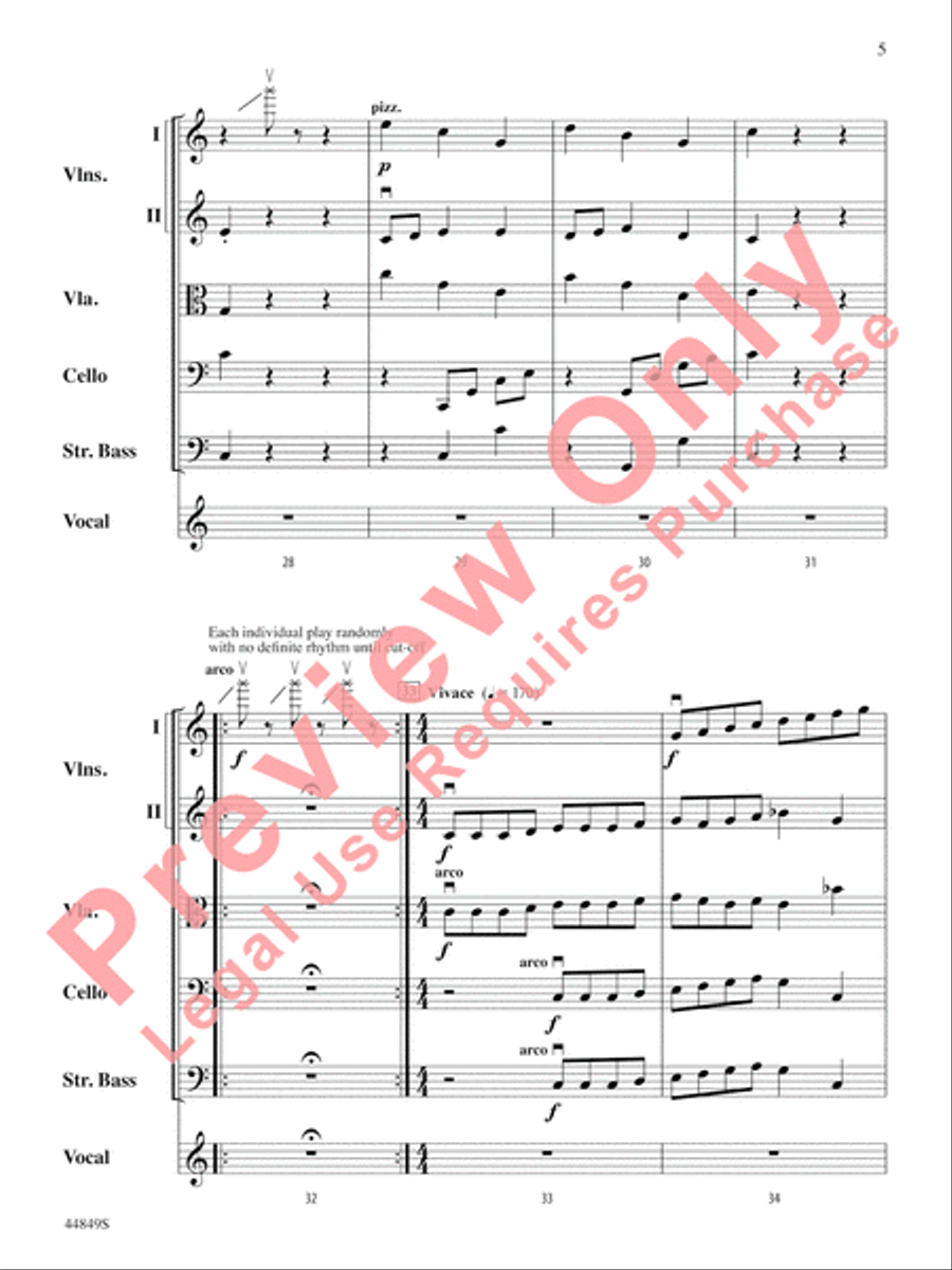 The Sound of a Sound String Orchestra scores gallery preview page 6