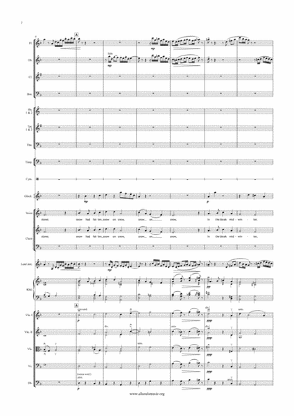 In the Bleak Midwinter – Full Orchestra and SATB Choir image number null