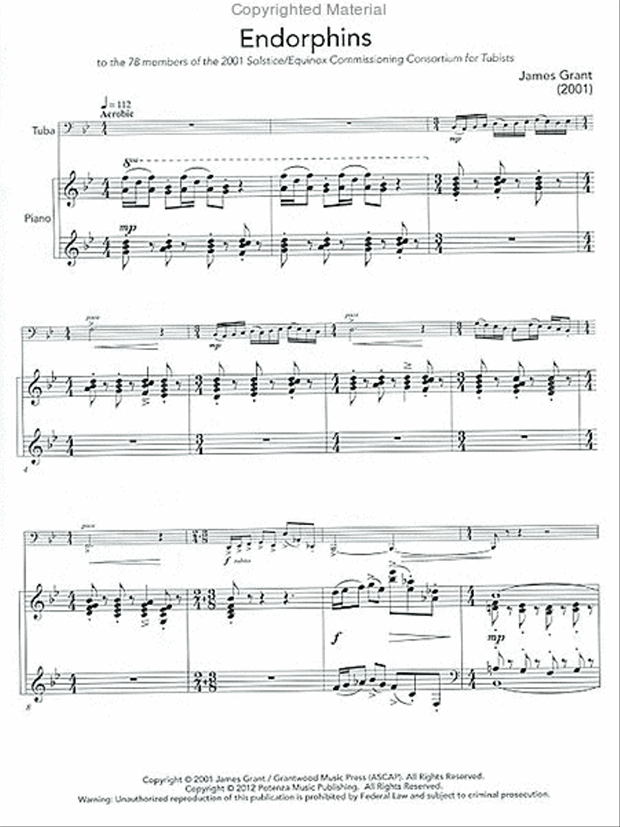 Endorphins Endorphins Tuba scores gallery preview page 2