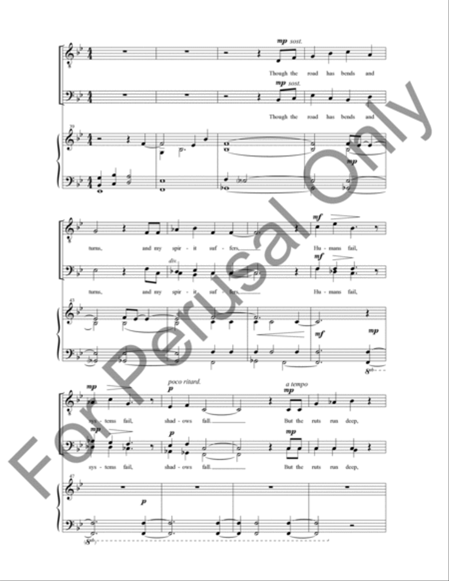 Homeland (Choral Score) TTBB scores gallery preview page 5