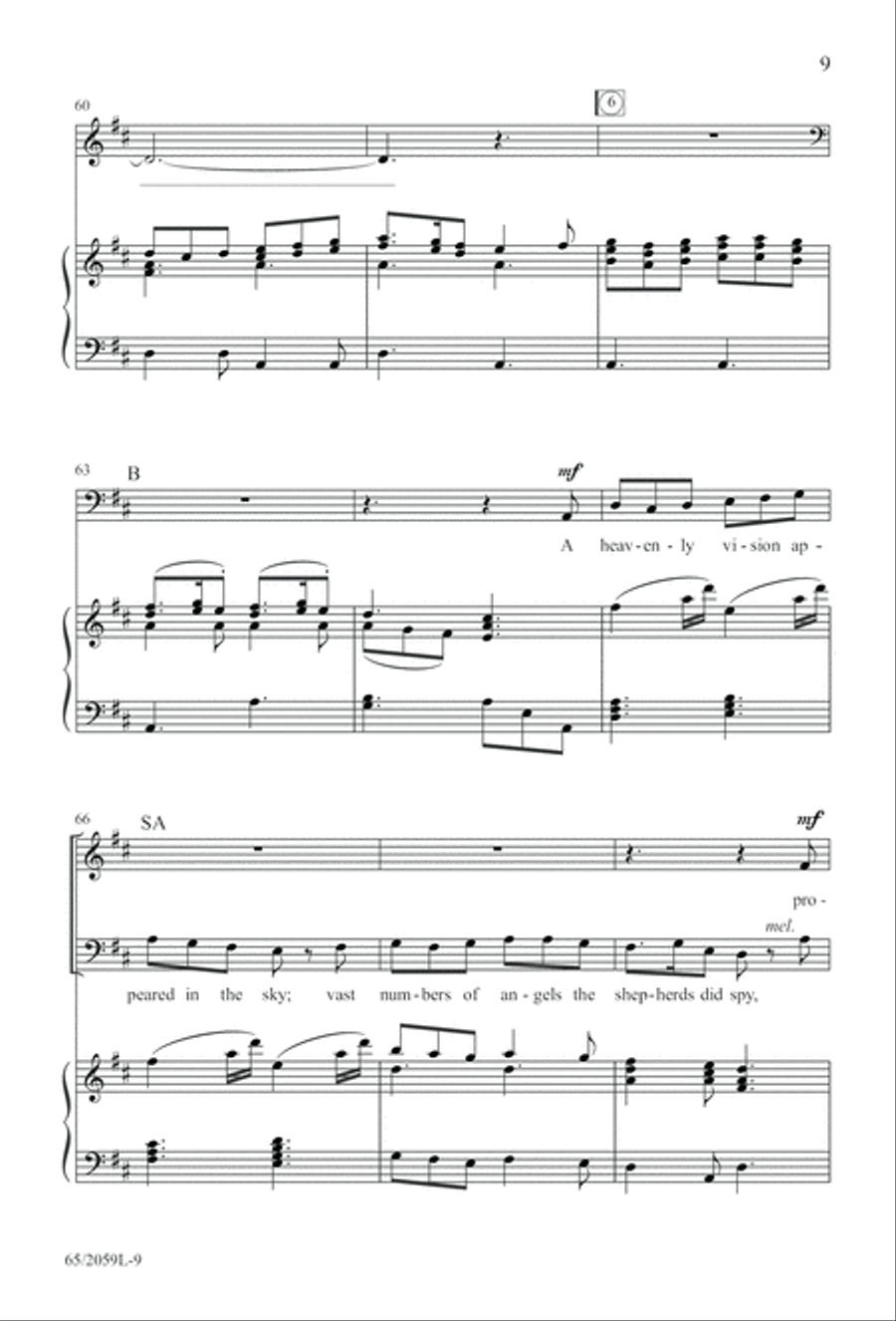 The Christmas Story The Christmas Story 3-Part scores gallery preview page 10
