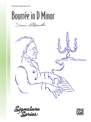 Book cover for Bourrée in D Minor