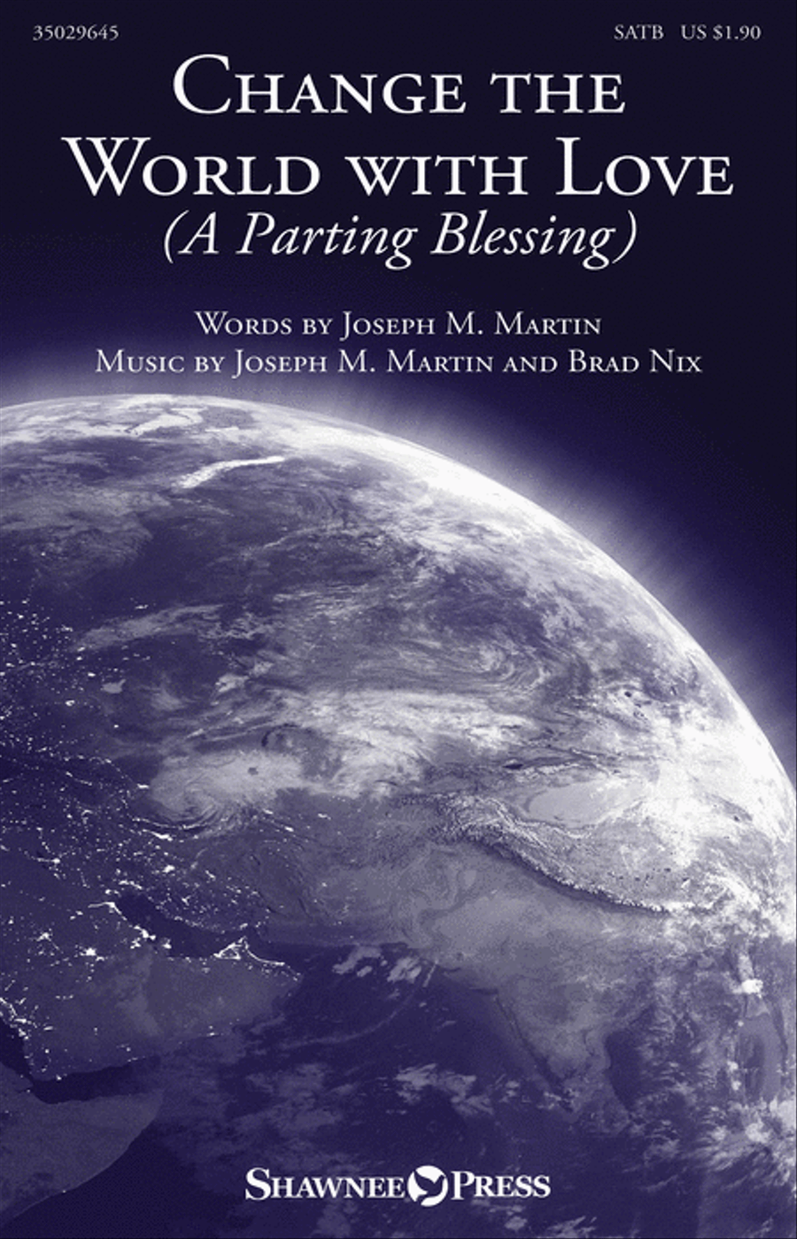 Change the World with Love 4-Part scores gallery preview page 1