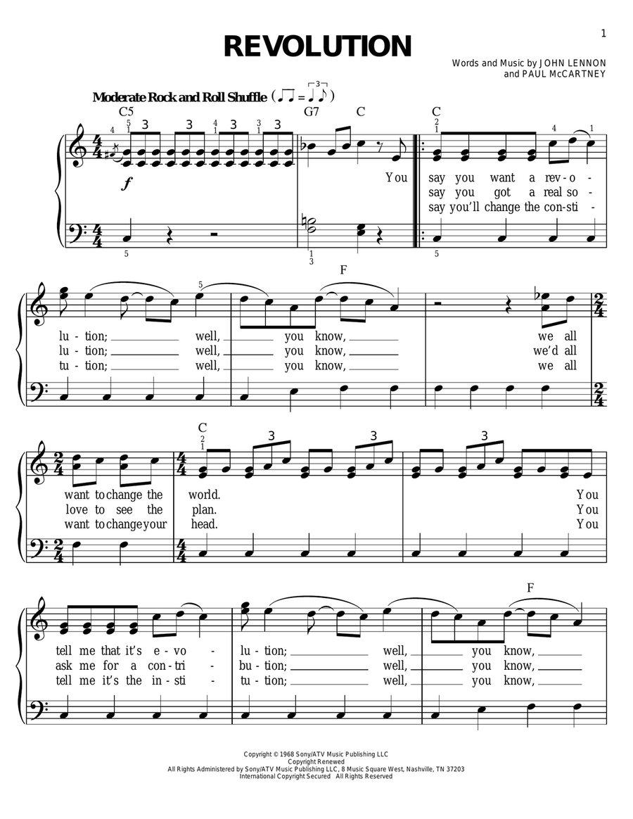 Revolution Voice scores gallery preview page 1