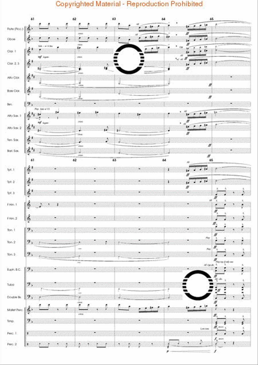 The Spirit Soars The Spirit Soars Concert Band scores gallery preview page 14