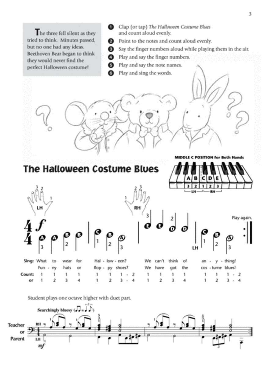 Music for Little Mozarts Halloween Fun, Book 2
