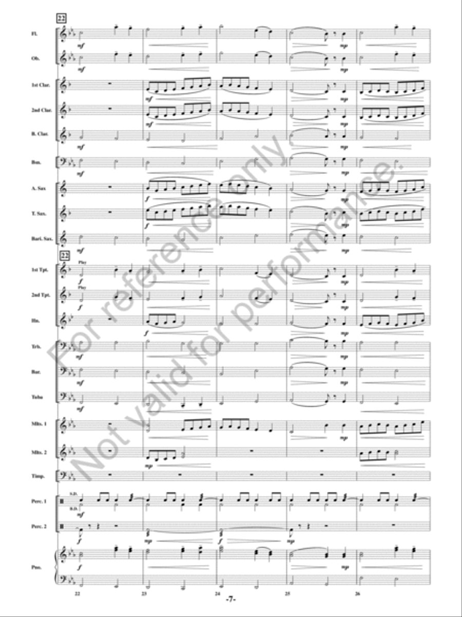 Solitude Solitude Concert Band scores gallery preview page 6