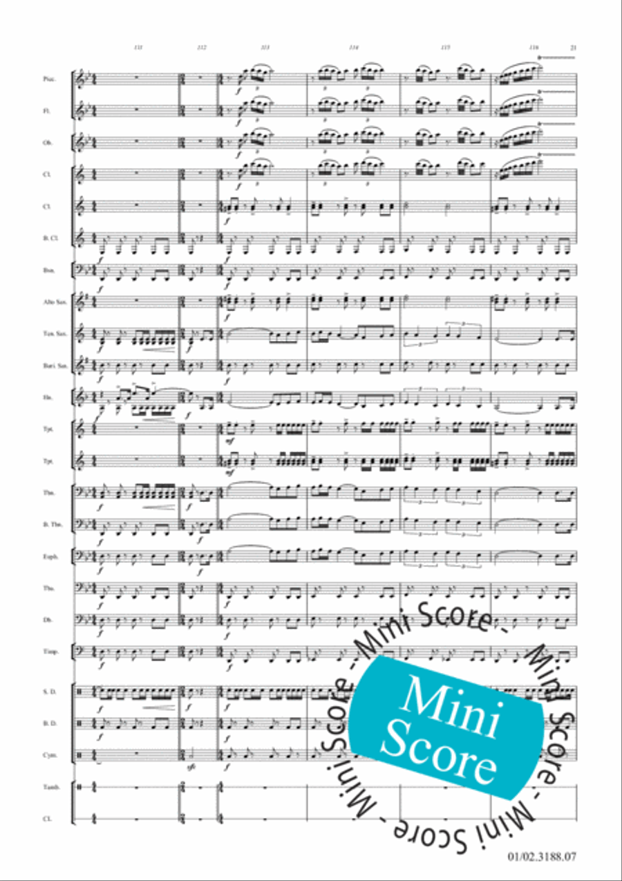 Augusto Alves Augusto Alves Concert Band scores gallery preview page 25